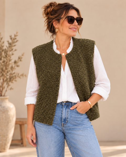 Veste léopard kaki - CASSIS