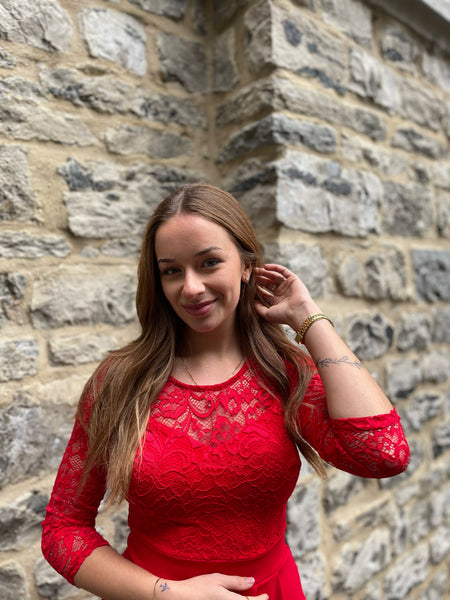 Robe rouge - MAËLYS