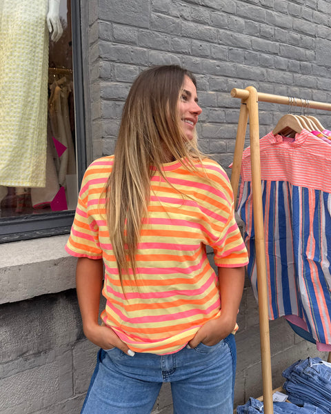 T-shirt jaune - LIGNÉ