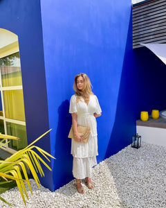 Robe blanche - WAVYE
