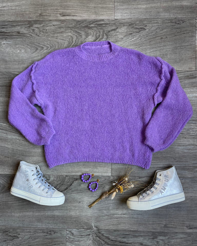 Pull mauve - FLO