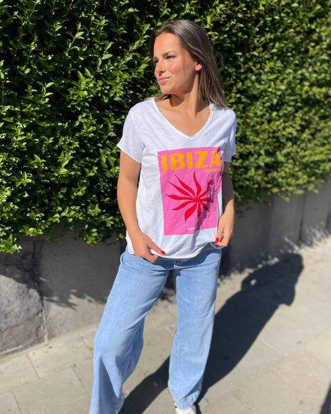 T-shirt col v - IBIZA
