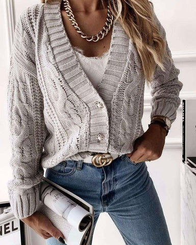Gilet gris - DAFNÉE