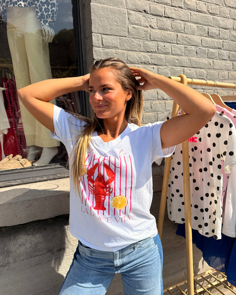 T-shirt homard - LA DOLCE VITTA