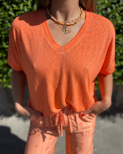 Pantalon orange - NOEUD