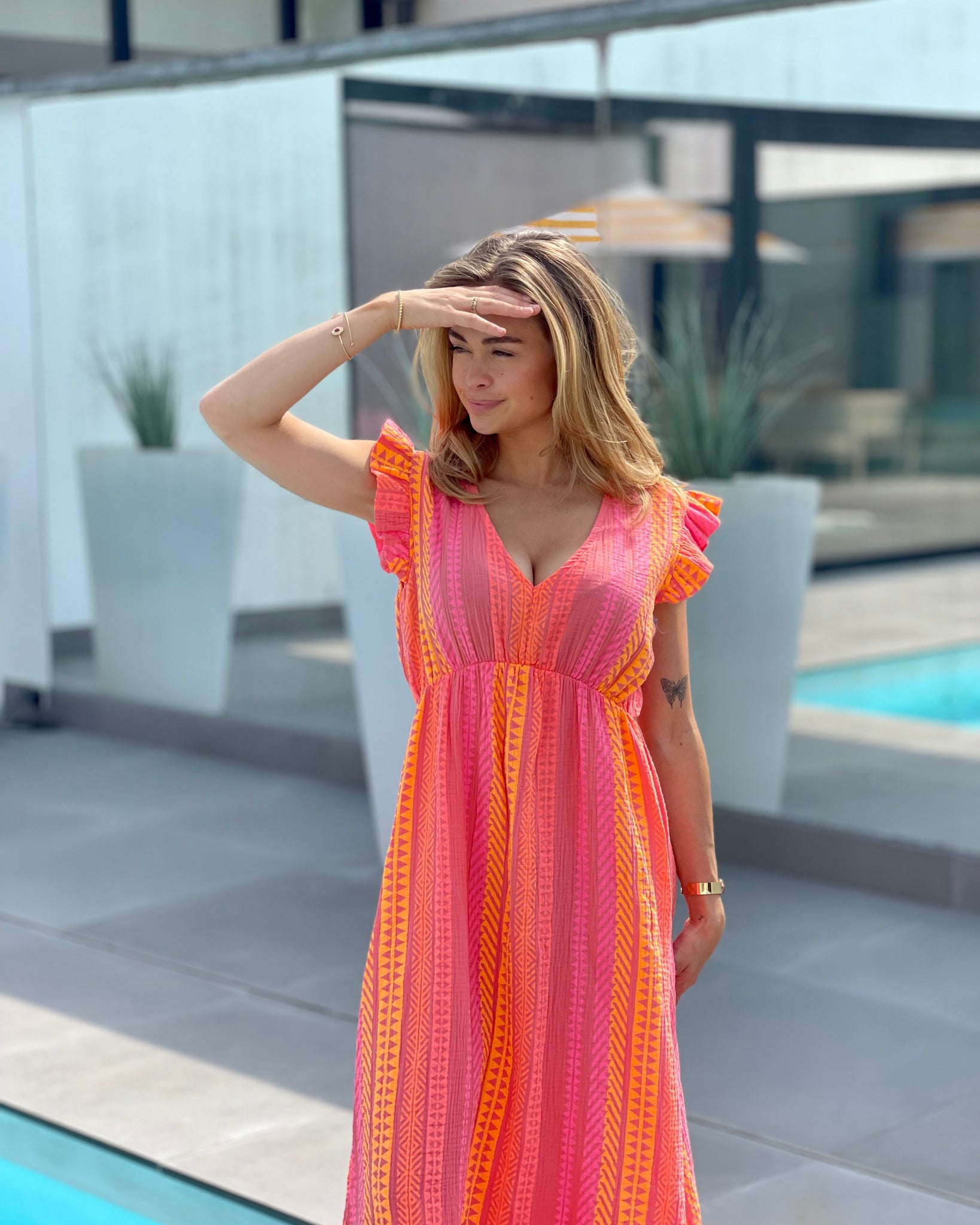 Robe fluo - AZTÈQUE