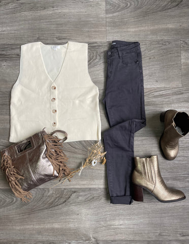 Gilet blanc - MAYA