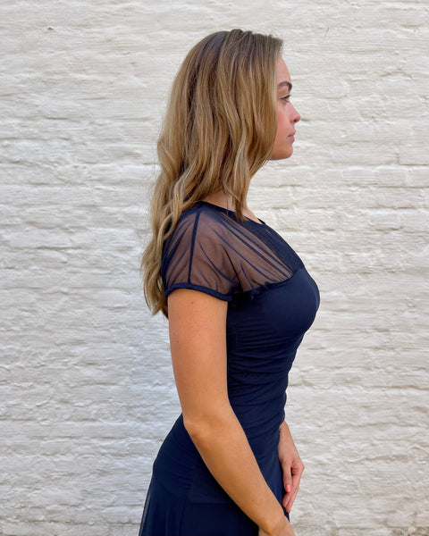 Robe bleu marine - CHRISTIE