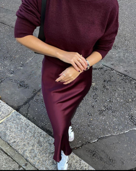 Jupe burgundy - SASIE