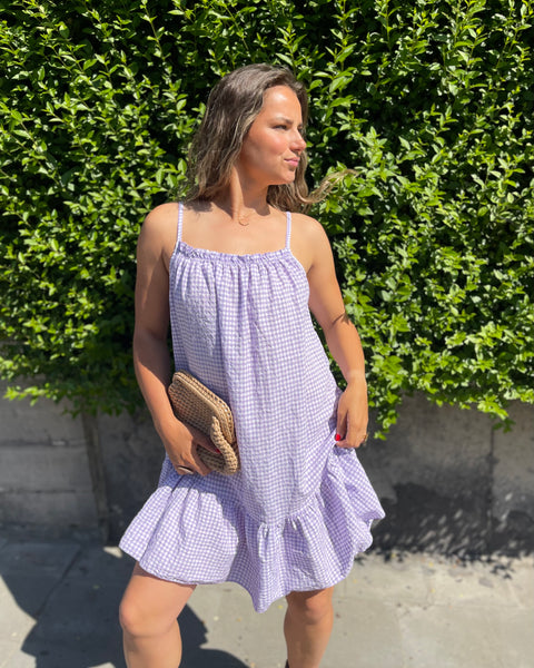 Robe carreaux - LILA