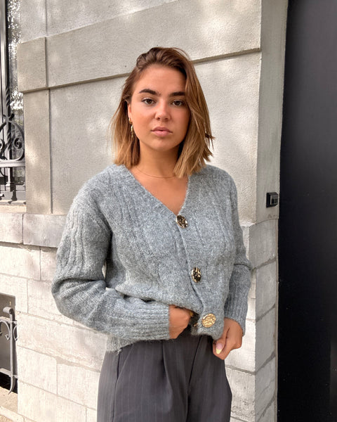 Gilet gris - TRESSES
