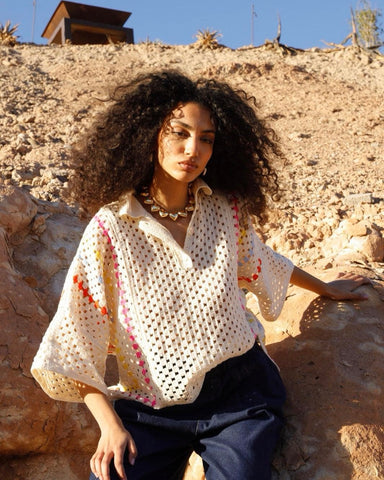 Haut crochet - COLORÉ