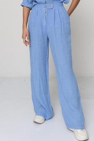 Pantalon bleu - LIN