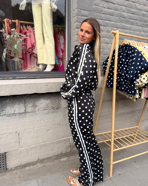 Ensemble à pois noir - DIDAS