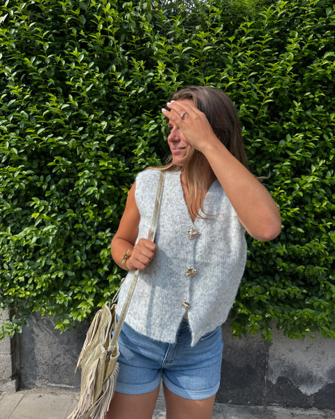 Gilet gris clair - BALY