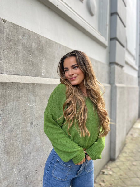 Pulls verts - MATHILDE