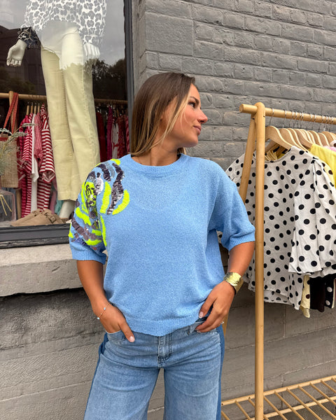 Pull bleu - SEBIA