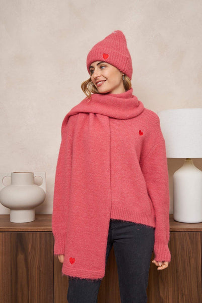 Pull rose - COEUR