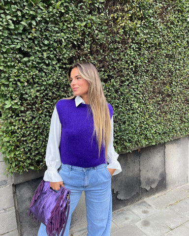 Pull mauve - DADJI