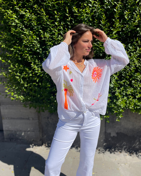 Pantalon blanc - MADRID