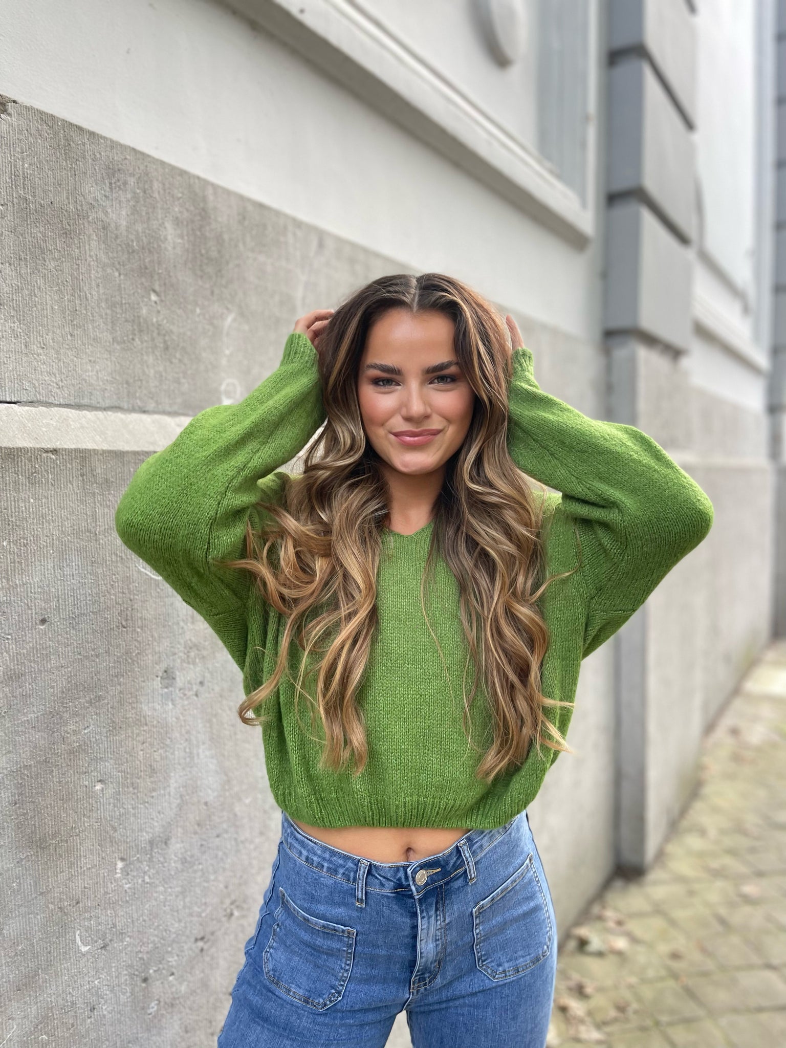 Pulls verts - MATHILDE