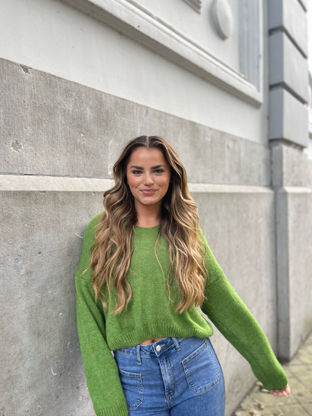 Pulls verts - MATHILDE