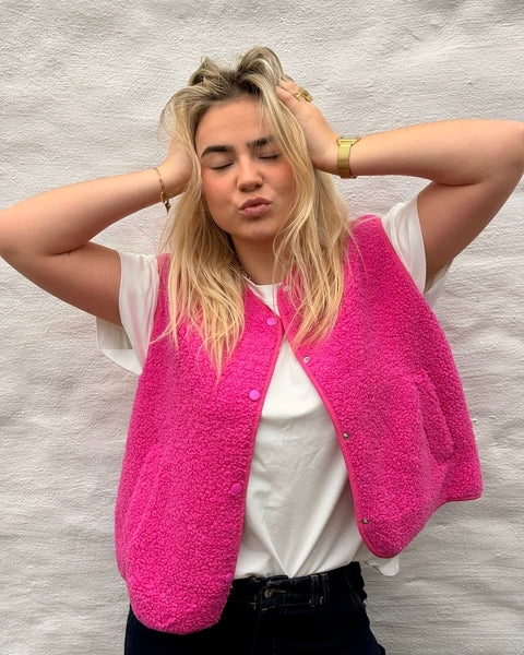 Gilet rose - ROSA