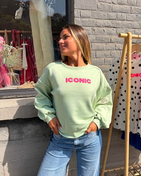 Sweat vert - ICONIC
