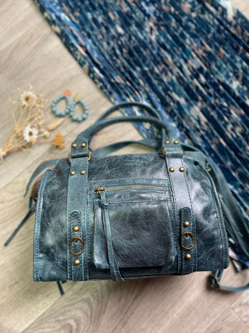 Sac bleu canard - LOLITA