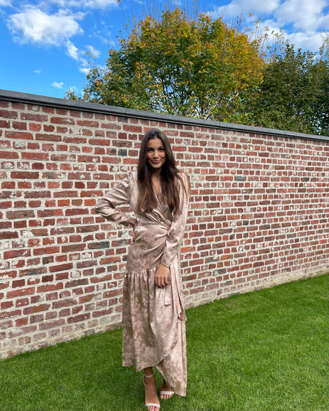 Robe beige - NORA