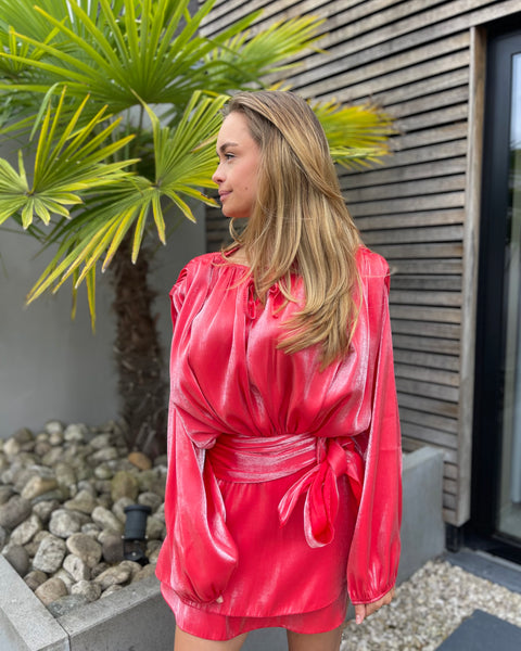 Robe corail - CAMILLE