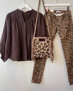 Chemise marron - JAVI