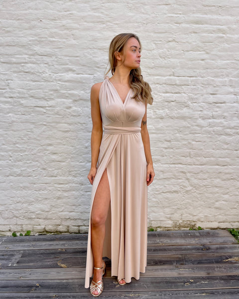 Robe beige - CAMÉLÉON