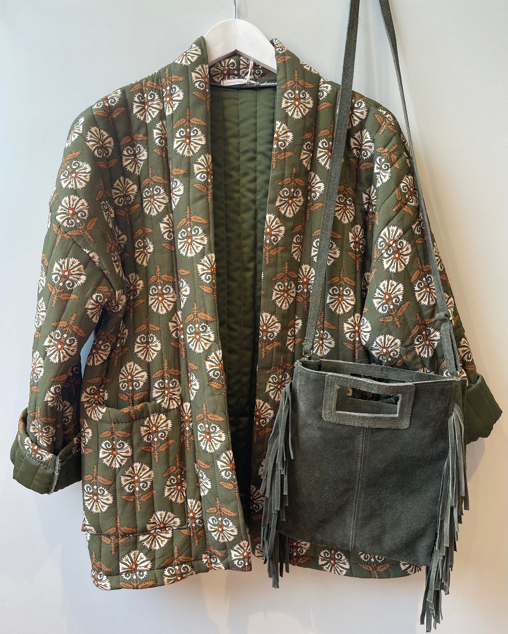 Veste kaki - KAMILLE