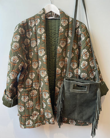 Veste kaki - KAMILLE