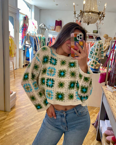 Haut crochet - VERT