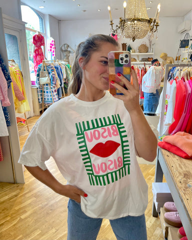 T-shirt grande taille - BISOU
