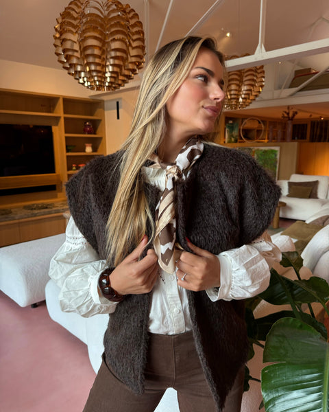 Veste chocolat - CASSIS