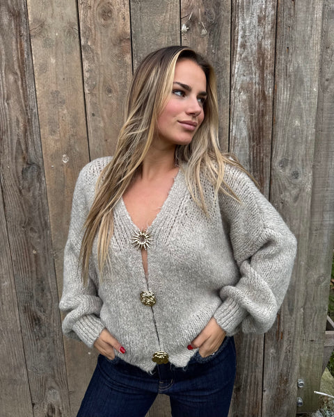 Gilet beige - BIJOUX