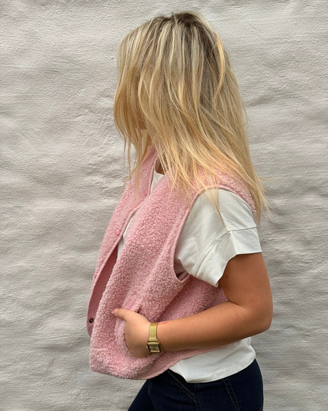 Gilet rose pale - ROSA
