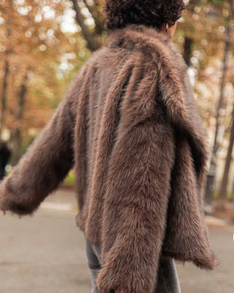 Veste marron foncé - FURIUSIA