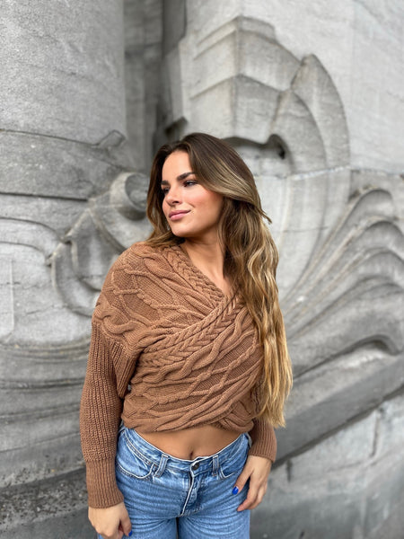Pull torsadé - REBECCA