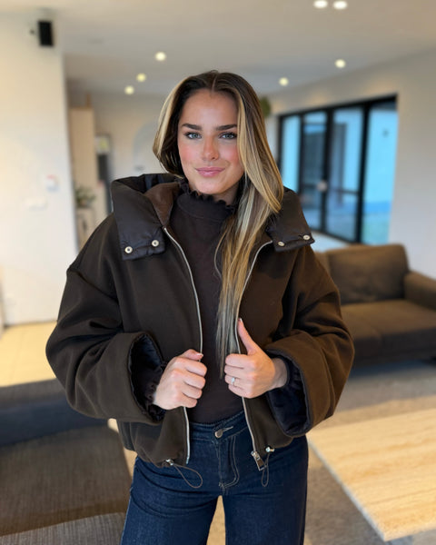 Veste chocolat - VACHI