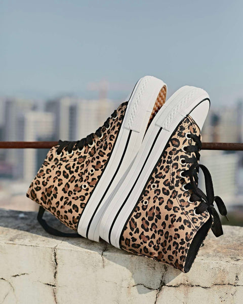 Baskets léopard - CONVERSE