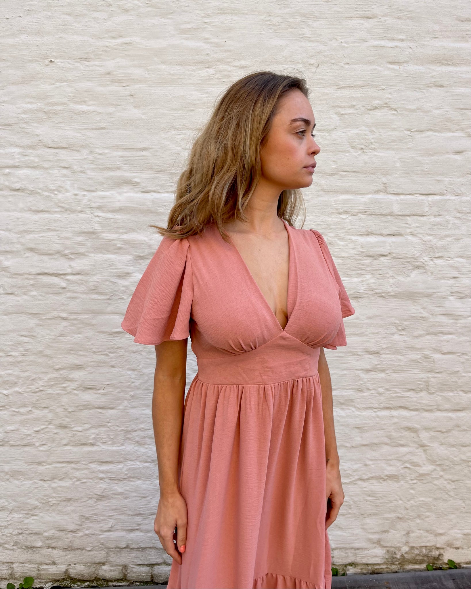 Robe vieux rose - ÉSPERANZA