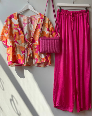 Pantalon rose - GRIMAUD