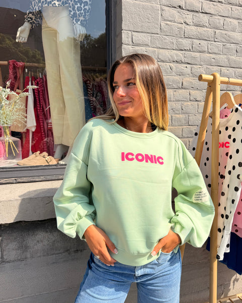 Sweat vert - ICONIC