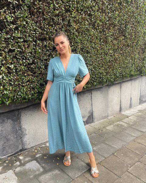 Robe vert d’eau - JENNIFIA