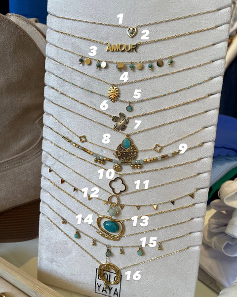 Colliers - TURQUOISE