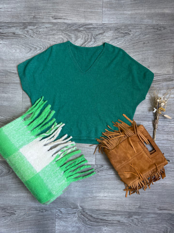 Pull vert foncé - ELIZABETH